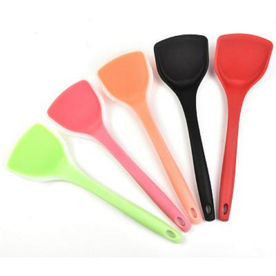 Chinese Type Food Grade Silicone Spatula High Temperature Resistance Non-stick Pot Cookware Utensils