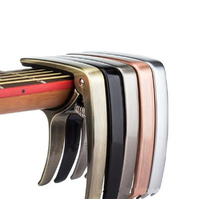 High-grade Zinc Alloy Guitar Dual-purpose Capo Universal Metal Tuning Clip Accessories