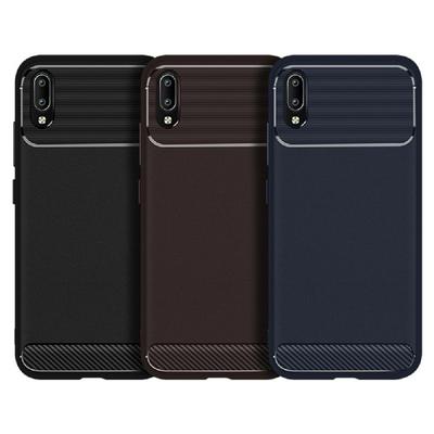 Armored TPU Phone Case for Vivo Y91, Flexible Shockproof Scratch Resistant Phone Cover
