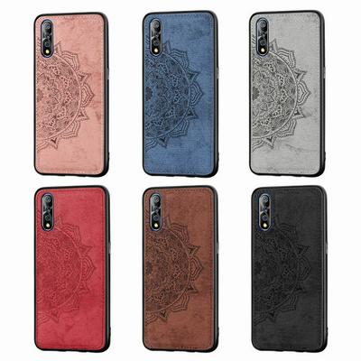 3D Printed Mandala Pattern Non-Slip 2 in 1 Hard PC + Soft TPU Hybrid Magnetic Attraction Back Cover Case for Huawei Honor 9X Pro