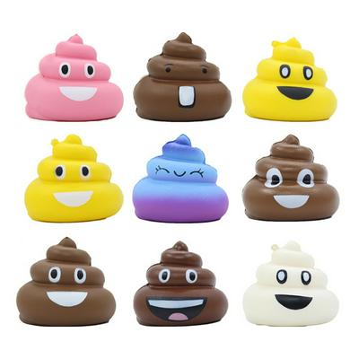 Squishies Kawaii Soft Exquisite Fun Crazy Poo Scented Charm Slowly Rising Stress Reliever Toy for Children Kids Squish Anti Stress