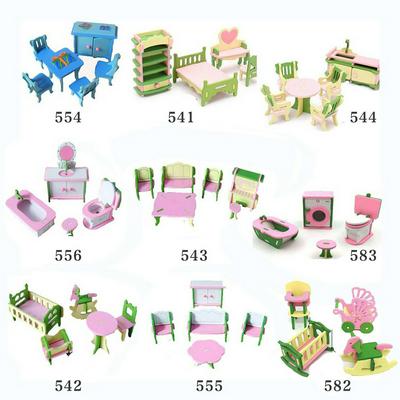Doll House Miniature Simulation Home Children's Toys Wooden Personality Creative Building Blocks Toys Creative Interests Home