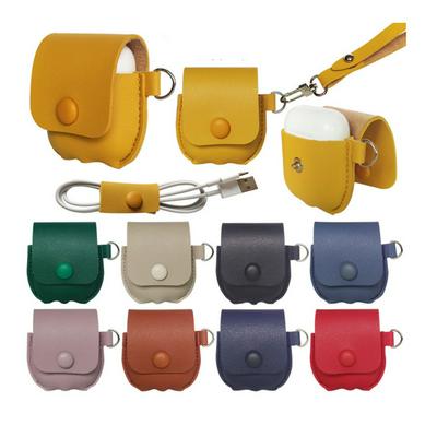 Wrist Strap Airpods 2 Case Keychain AirPod Earbud Charging Bluetooth Earphone Protective Cover Case 