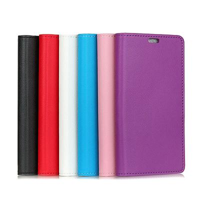 Cass Pattern Solid Color PU Leather + Soft TPU Card Slots with Magnetic Buckle and Stand Wallet Case for Huawei P Smart+ / Nova 3i