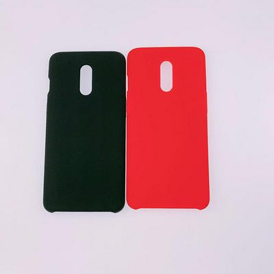 Imitation Origin Liquid Solid Color Shockproof Soft Silicone Back Cover Case for OnePlus 7