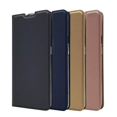 Solid Color Voltage Shock-Absorption Side Flip PU Leather + Soft TPU with Card Slot and Stand Wallet Case for OnePlus 7T Pro