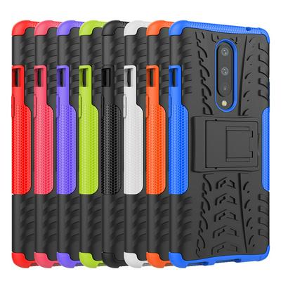 Dazzle Pattern 2 in 1 Detachable Hard PC + Soft TPU with Kickstand Back Cover Case for OnePlus 8