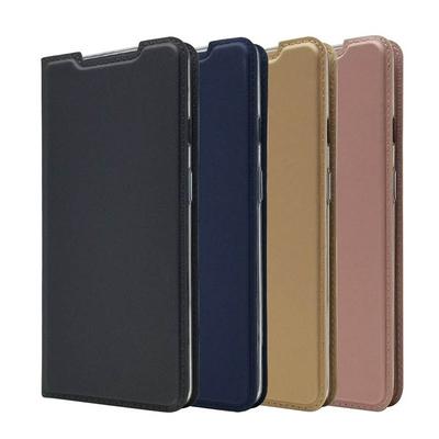Solid Color Voltage Shock-Absorption Side Flip PU Leather + Soft TPU with Card Slot and Stand Wallet Case for OnePlus 7T 