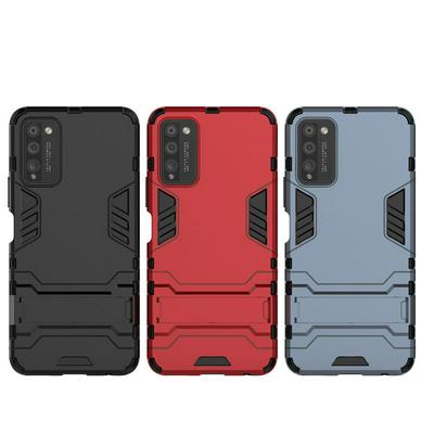 Iron Man 2 in 1 Detachable Shockproof Anti-Scratch Soft TPU + Hard PC with Kickstand Back Cover Case for Huawei Honor 30 Youth / Enjoy 20 Pro / Enjoy Z 5G