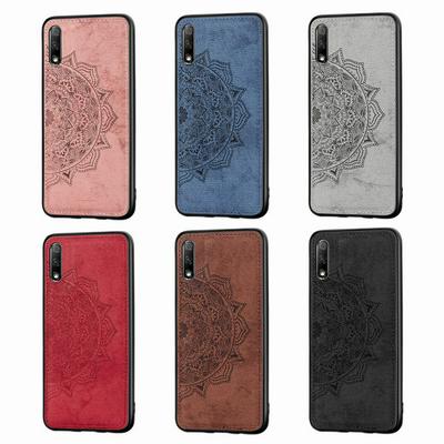 3D Printed Mandala Pattern Non-Slip 2 in 1 Hard PC + Soft TPU Hybrid Magnetic Attraction Back Cover Case for Huawei Honor 9X