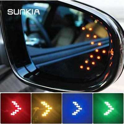 14 SMD LED Turn Signals Arrow-shaped Direction Indicators