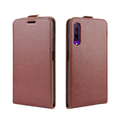 Huawei Honor 9X Pro Phone Case PU+TPU Crazy Horse Vertical Flip Leather Protective Case with Card Wallet for Huawei Honor 9X Pro Phone Case
