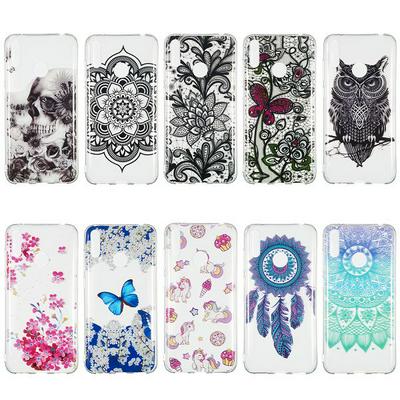 Colored Painting Shockproof Anti-Scratch IMD Craft Soft TPU Back Cover Case for Huawei Enjoy 9