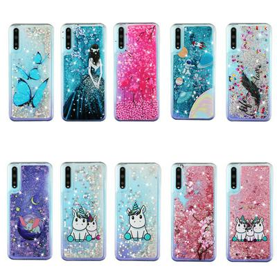 Quicksand Anti-Scratch Shockproof Soft TPU Back Cover Case for Huawei Enjoy 10s 