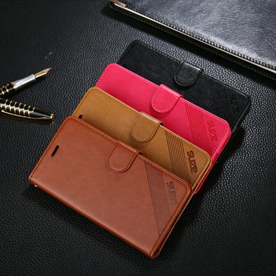 Business Solid Color PU Leather + Soft TPU with Card Slots and Stand Wallet Protective Cover Case for Huawei Enjoy 7 / Y6 Pro (2017) / P9 Lite Mini