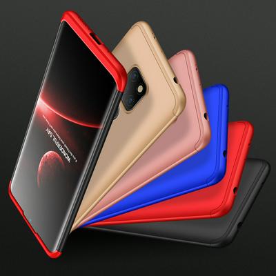 Three-Stage Style Shield Full Coverage Detachable Tempered Glass + Frosted Shockproof Hard PC Back Cover Case for Huawei Mate 20 