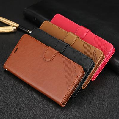Business Solid Color PU Leather + Soft TPU with Card Slots and Stand Wallet Protective Cover Case for Huawei Mate 20 X