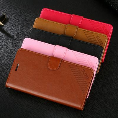 Business Solid Color PU Leather + Soft TPU with Card Slots and Stand Wallet Protective Cover Case for iPhone 7 Plus / 8 Plus 