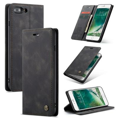 CaseMe 013 Series Card Holder Wallet with Stand Support and Magnetic Flip PU Leather + TPU Cover Case for iPhone 7 Plus / 8 Plus