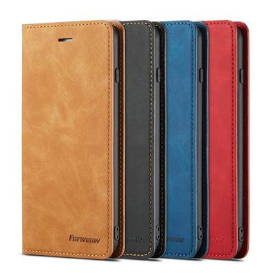 Vintage Pattern Dream Series Side Flip PU Leather + Soft TPU Picture Frame with Card Slots and Stand Wallet Case for iPhone 7 Plus / 8 Plus