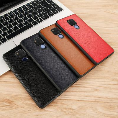 Leather Phone Case for HUAWEI Mate 20, Litchi-textured Synthetic Leather Phone Cover