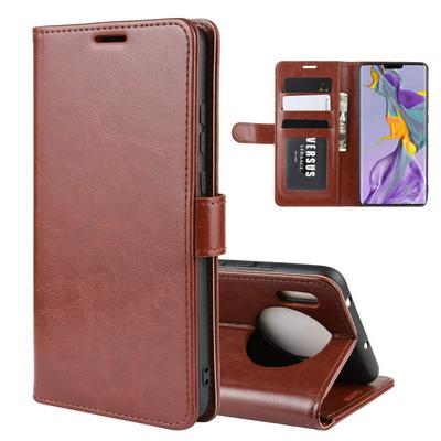 Huawei Mate30 PU Leather Phone Case Flip Wallet Card Holder Cover R64 Partten Open Left and Right with Phone Holder for Huawei Mate30 Phone Case