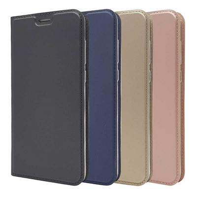 Voltage Magnetic Attraction Solid Color Side Flip Shockproof PU Leather + Transparent TPU with Card Slot and Stand Protective Case for Huawei Mate 10 Lite / Nova 2i / Maimang 6