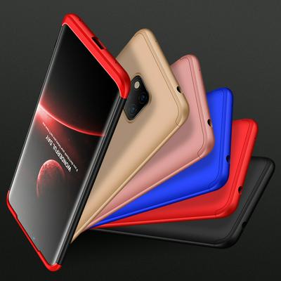 Three-Stage Style Shield Full Coverage Detachable Tempered Glass + Frosted Shockproof Hard PC Back Cover Case for Huawei Mate 20 Pro