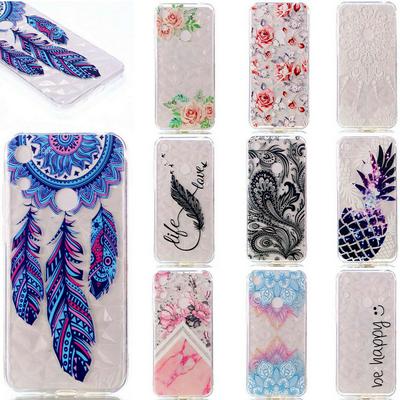 Colored Painting Anti-Scratch Soft TPU Back Cover Case for Huawei Honor 8A