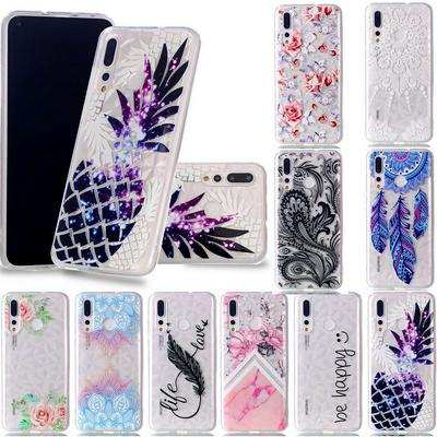 Colored Painting Anti-Scratch Soft TPU Back Cover Case for Huawei Nova 4
