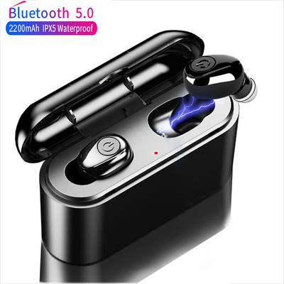 X8 True Wireless Earbuds Bluetooth 5.0 Waterproof Steoro Headsets with 2200mAh Charging Case
