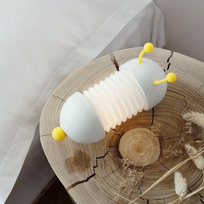 Caterpillar Night Lights Children's Cartoon Folding Telescopic LED Night Lights Bedside Sleeping Feeding Night Lights