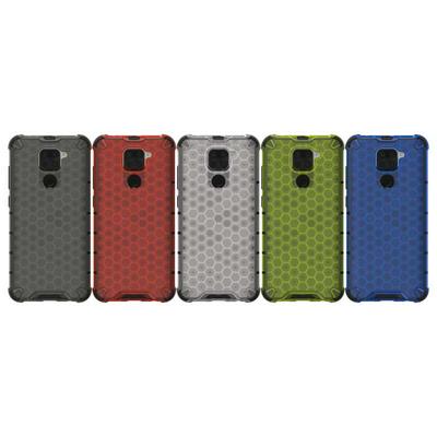 Honeycomb Style Scratch-proof Hard PC Phone Protective Case for Xiaomi Redmi Note 9 Pro/ Note 9S
