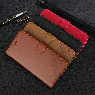 Business Solid Color PU Leather + Soft TPU with Card Slots and Stand Wallet Protective Cover Case for Xiaomi Redmi Note 5 / Redmi 5 Plus