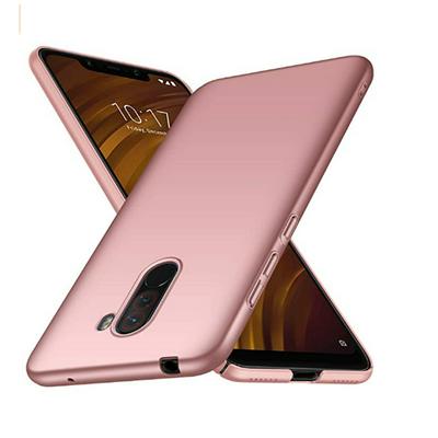 Solid Color Full Coverage Shockproof Hard PC Back Cover Protective Case for Xiaomi Pocophone F1 / Poco F1