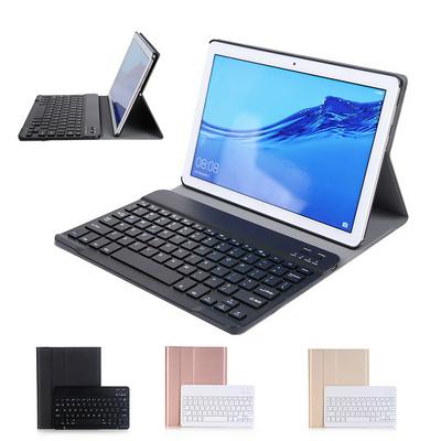 Bluetooth Keyboard Leather Cover for Huawei MediaPad T5 10 / Honor Pad 5 10.1 inch / Enjoy Pad 10.1 inch 