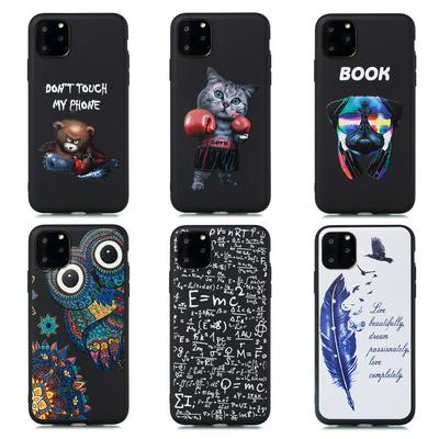 Colored Painting Soft TPU Back Cover Case for Apple iPhone 11 Pro Max(6.5) 