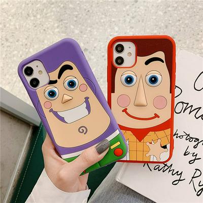 3D Cartoon Woody Pattern Shockproof Soft Silicone Back Cover Case for iPhone 11 Pro Max 6.5