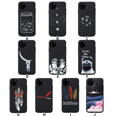 Colored Painting Soft TPU Back Cover Case for Apple iPhone 11(6.1)