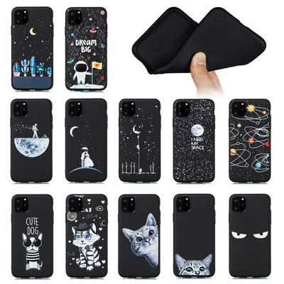 Colored Painting Soft TPU Back Cover Case for Apple iPhone 11(6.1) 