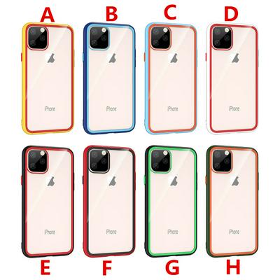 Dual Hit Color Shockproof Anti Explosion Tempered Glass Back Cover Case for Apple iPhone 11(6.1) 