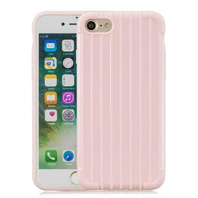 Luggage Case Pattern Anti-Scratch Soft TPU Back Cover Protective Case for iPhone 7 / 8