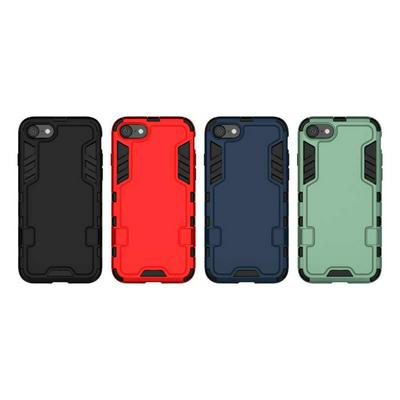 Simple Style 2 in 1 Detachable Shockproof Hard PC + Soft TPU Back Cover Case for iPhone 7 / 8
