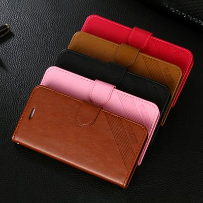Business Solid Color PU Leather + Soft TPU with Card Slots and Stand Wallet Protective Cover Case for iPhone 7 / 8