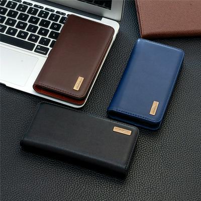 BF06 Solid Color Pattern Scratch Resistant Detachable Wallet Type Genuine Leather Phone Case with Stand for iPhone 7/ 8 