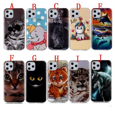 Animal Pattern Phone Case for iPhone 2019 6.5inch, IMD Soft TPU Phone Cover