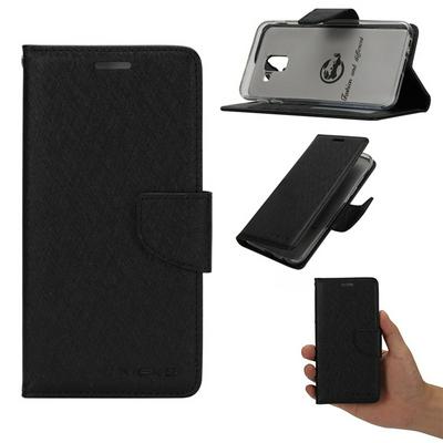 XIEKE Solid Color Shockproof Side Flip PU Leather + Soft TPU Card Slots with Picture Frame and Stand Wallet Case for Samsung Galaxy S20+