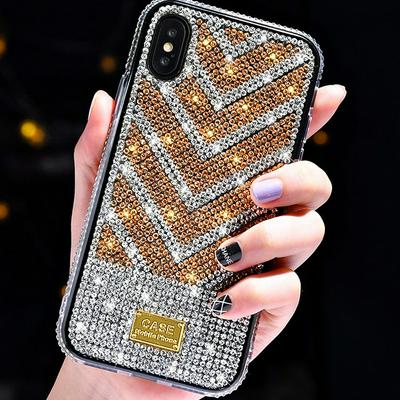 Full Diamond Studded TPU Back Cover Case for iPhone XR 6.1