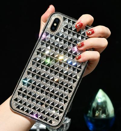 Wallet Phone Case for iPhone Xs Max, Soft TPU Full Diamonds Phone Cover
