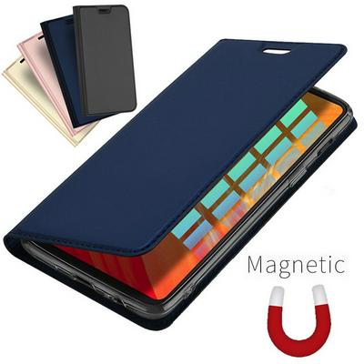 Voltage Pressure PU Leather + TPU with Card Slot and Stand Protective Cover Case for OnePlus 7 Pro